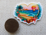 Second view of Beach Love Needle Minder.