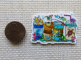 Second view of Ocean Themed Drinks Needle Minder.
