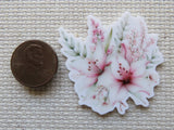 Second view of Pretty Lilies Needle Minder.