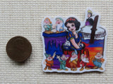 Second view of Snow White Themed Drinks Needle Minder.