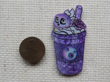 Second view of Purple Skull Brew Needle Minder.