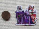 Second view of Villainous Themed Drink Needle Minder.