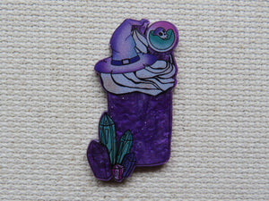 First view of Purple Witchy Brew Needle Minder.