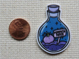 Second view of Bottled Pumpkin Patch Needle Minder.