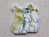 First view of Curious Bunnies and Kitten Needle Minder.