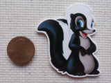 Second view of Large skunk Needle Minder.
