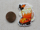 Second view of Pumpkin Spice Drink Needle Minder