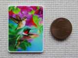 Second view of A Pair of Hummingbirds Needle Minder.