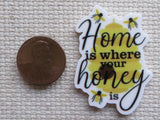 Home is Where Your Honey Is Needle Minder, Cover Minder, Magnet