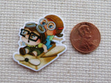 Second view of Friends off on an Adventure Needle Minder.