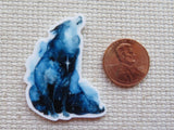 Second view of North Star Night Wolf Needle Minder.