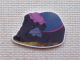 First view of Mrs. Jumbo with Baby Dumbo Needle Minder.