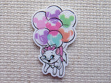 First view of Marie Flying Away with Balloons Needle Minder.