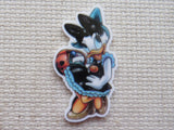 First view of Autumn Themed Daisy Duck Needle Minder.