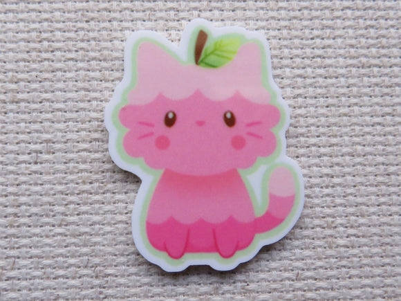 First view of Apple Kitty Needle Minder.