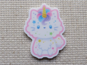 First view of Rainbow Caticorn Needle Minder.