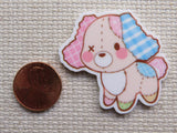 Second view of Patches the Dog Needle Minder.