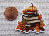 Second view of Pumpkin Books Needle Minder.