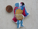 Second view of Larger Snow White and her Prince Needle Minder.