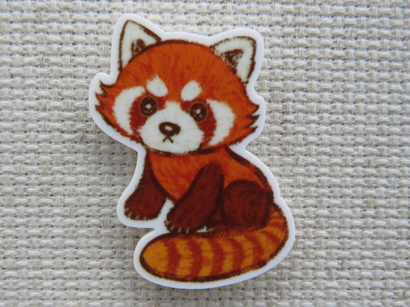 First view of Red Panda Stare Needle Minder.
