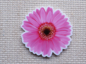 First view of Pink Gerbera Daisy Needle Minder.