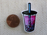 Second view of Frightful Boba Drink Needle Minder.