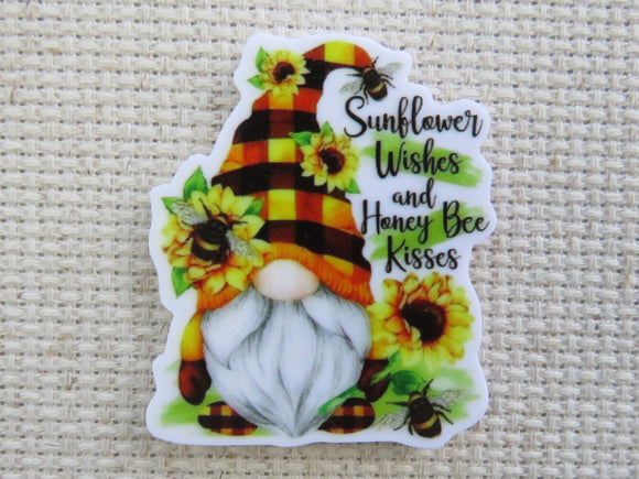 First view of Sunflower Wishes and Honey Bee Kisses Needle Minder.
