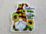 First view of Sunflower Wishes and Honey Bee Kisses Needle Minder.