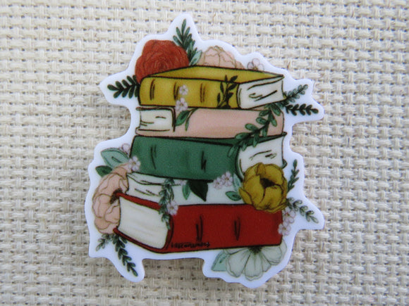 First view of A Stack of Books Needle Minder.