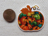 Second view of Pumpkin Patch Pumpkin Needle Minder.