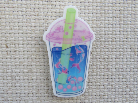 First view of Fishy Boba Drink Needle Minder.