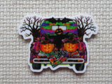 First view of Fun Halloween Truck Needle Minder.