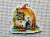 First view of Simple Pumpkin House Needle Minder.