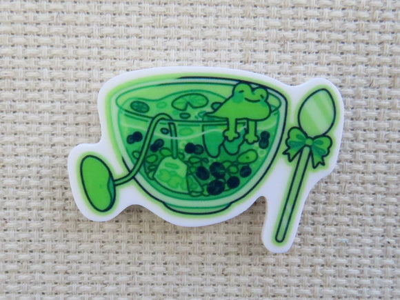 First view of Froggy Tea Needle Minder.