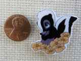 Second view of Flower Siting in Yellow Flowers Needle Minder.