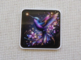 First view of Classy Purple Butterfly on a Black Background Minder.