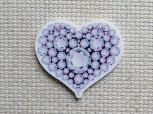 First view of Gem Heart Needle Minder.