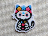 First view of Day of the Dead Kitty Needle Minder.