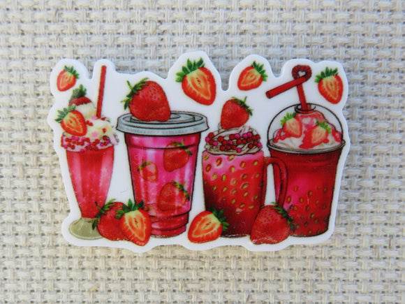 First view of Strawberry Drinks Needle Minder.