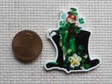 Second view of Irish Fairy Needle Minder.