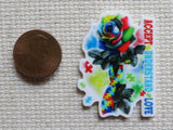 Second view of Accept, Understand, Love Autism Ribbon Needle Minder.