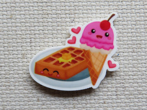 First view of Waffles and Ice Cream Needle Minder.