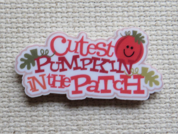 First view of Cutest Pumpkin In The Patch Needle Minder.