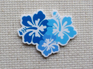 First view of Blue Hibiscus Flowers Needle Minder.