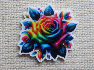 First view of Rainbow Rose Needle Minder.