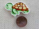 Second view of  Turtle Needle Minder.