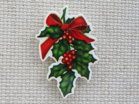 First view of Holly and Berries Needle Minder.
