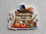 First view of Thanksgiving Feast Sign Needle Minder.