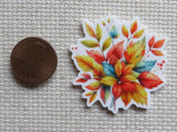 Second view of A Bunch of Fall Leaves Needle Minder.