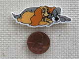 Second view of Lady and the Tramp Needle Minder.
